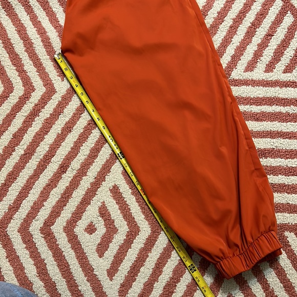 SHEIN XL boho funky harem pants in burnt orange color with side zip - Picture 10 of 10